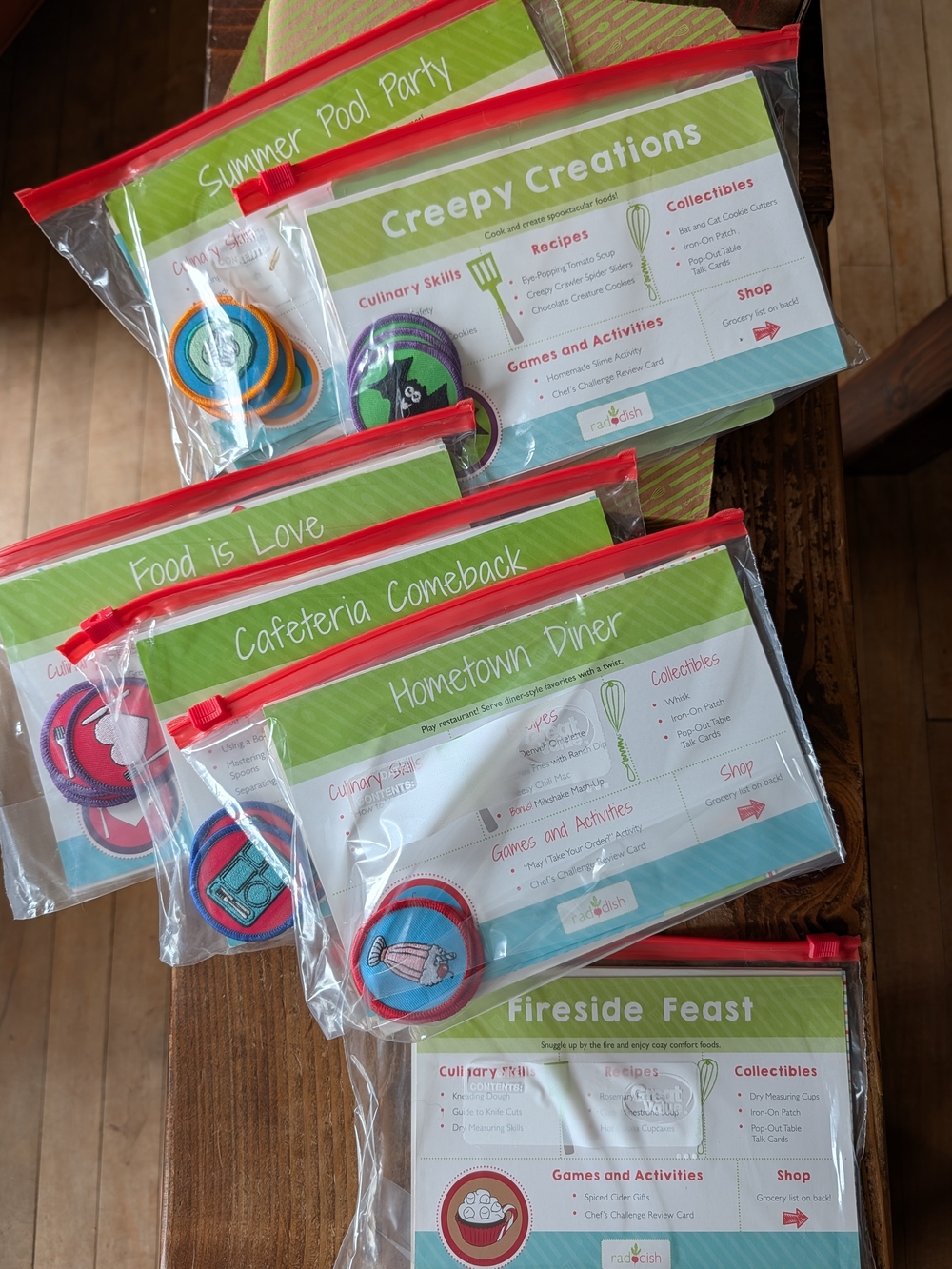 Raddish Kids Cooking Kits